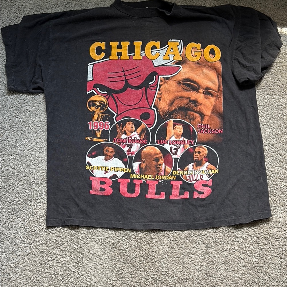 Chicago Bulls Graphic T-Shirt - Picture 1 of 2
